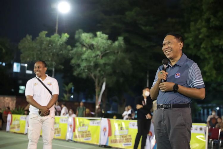 Zainudin Amali Sampaikan Harapannya Saat Tutup Event Journalist Games Road To Haornas 2022